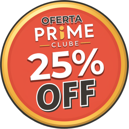 Oferta Prime Clube 25% de desconto
