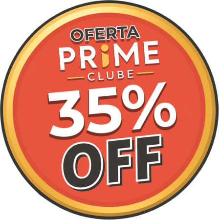Oferta Prime Clube com 35% de desconto
